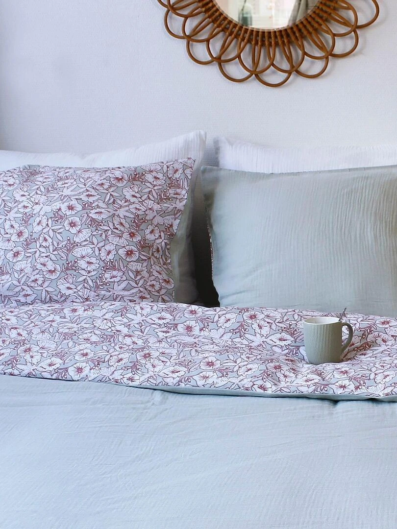 Parure de lit esprit british   Gris foncé