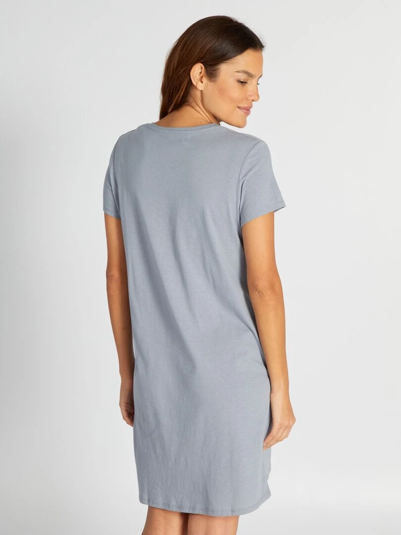 Chemise de nuit   Gris