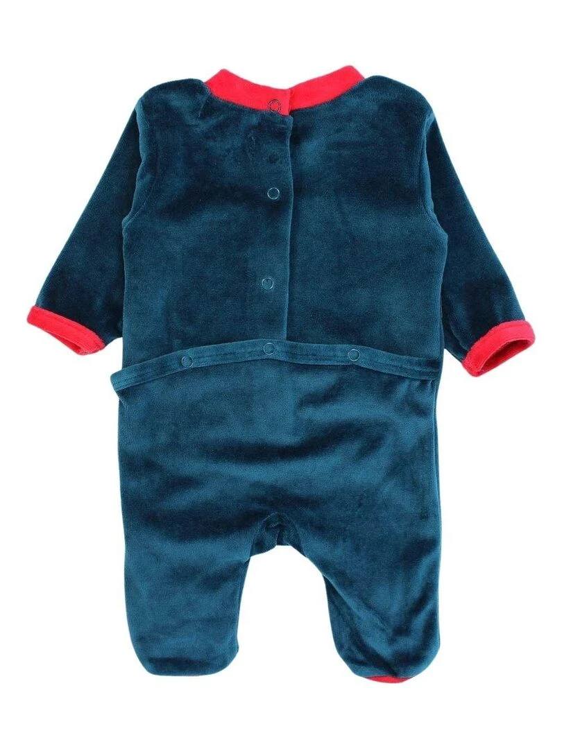 Lee Cooper Grenouillere bébé garçon imprimé logo en coton Vert