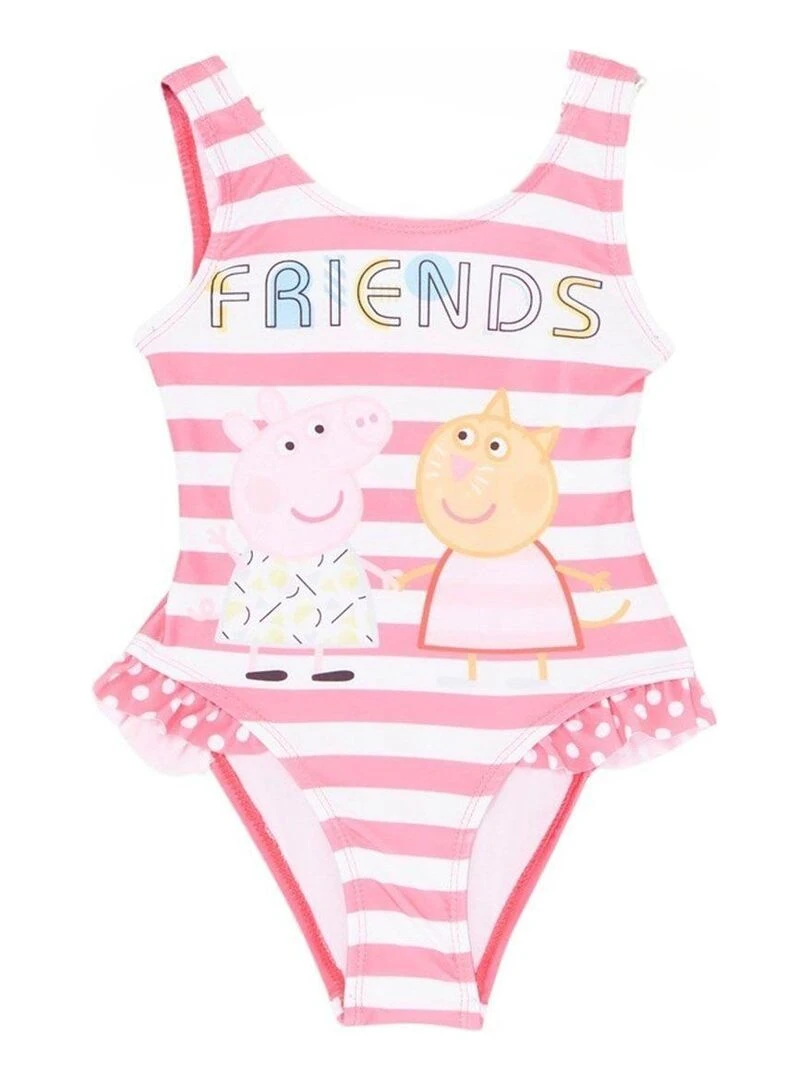 Peppa Pig Maillot De Bain fille imprimé Peppa Pig Rose