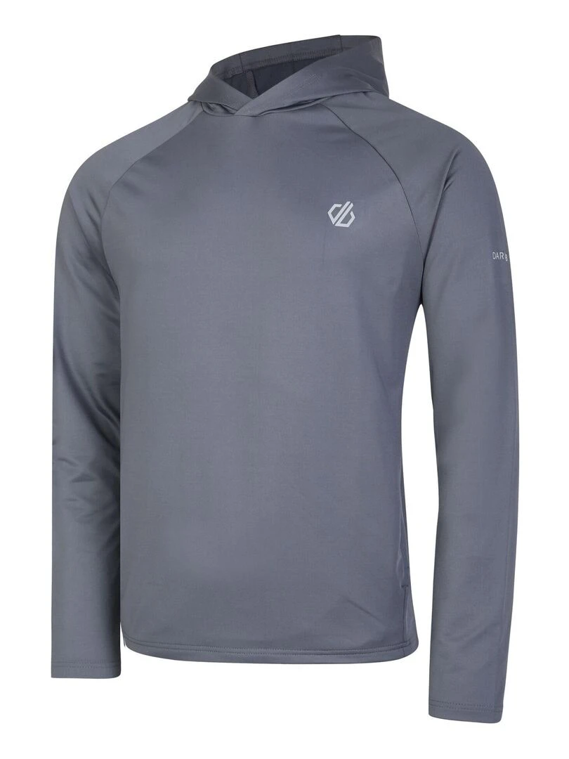 Dare 2B   Sweat à capuche SPRINTED   Gris foncé