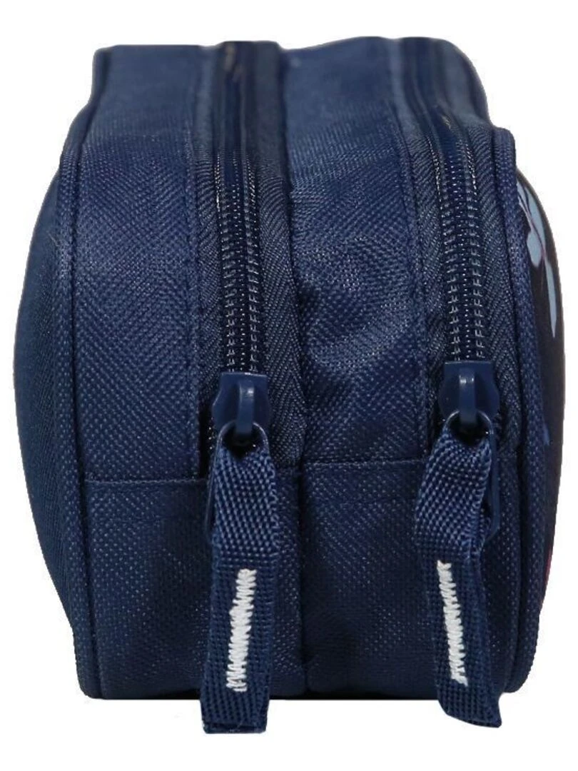 BAGTROTTER Trousse scolaire 2 compartiments Offshore Hibiscus Fleurs Bleue   Bleu