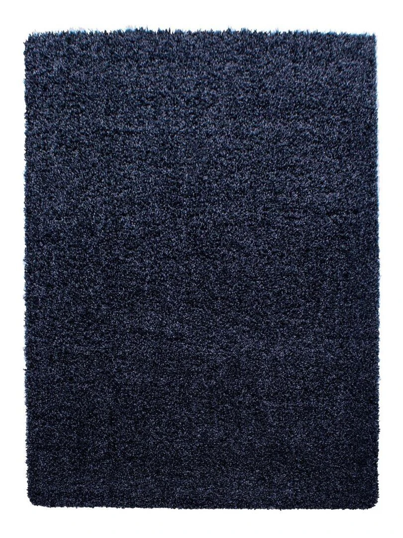 Tapis shaggy UNI L OEKO TEX® Bleu