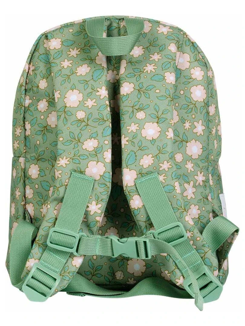 Sac à dos bébé Fleurs sauge   Vert