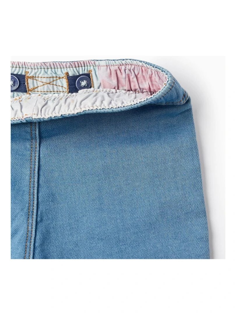 Leggings en jean pour bébé fille  THE WAVE TRIBE   Bleu