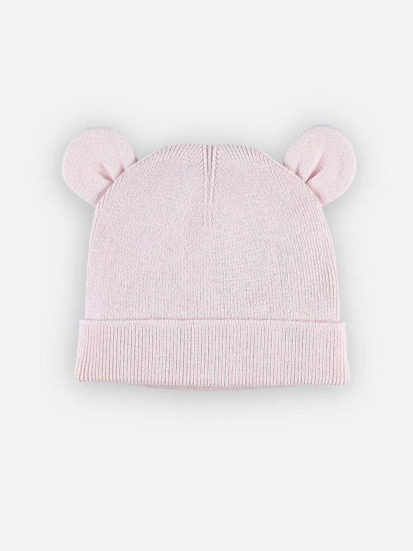 Bonnet en tricot clair Noukie's Rose