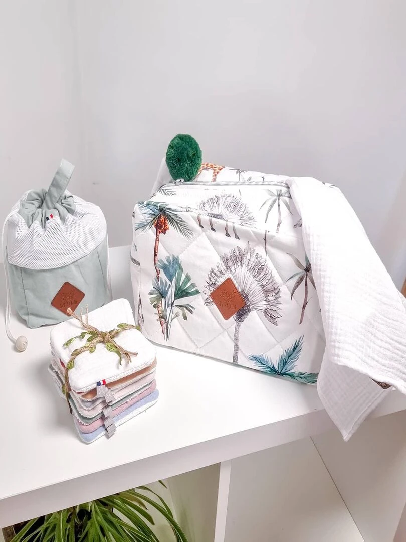 Trousse de toilette Safari Blanc