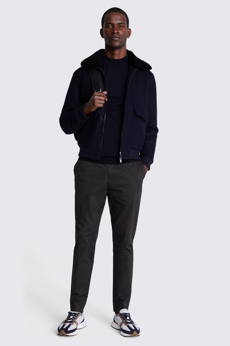 Chestnut Wool Cashmere Blend Overcoat   Buy Online at Moss