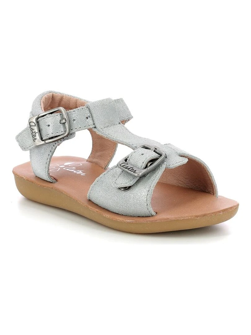 Sandales Cuir Taora Argent
