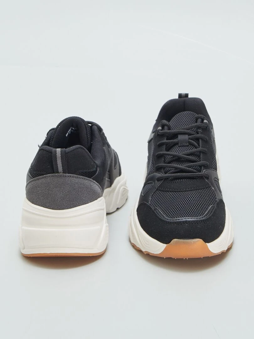 Baskets running   Noir