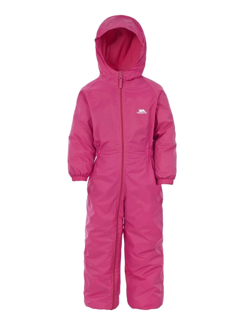 Trespass Dripdrop Combinaison imperméable unisexe Rose