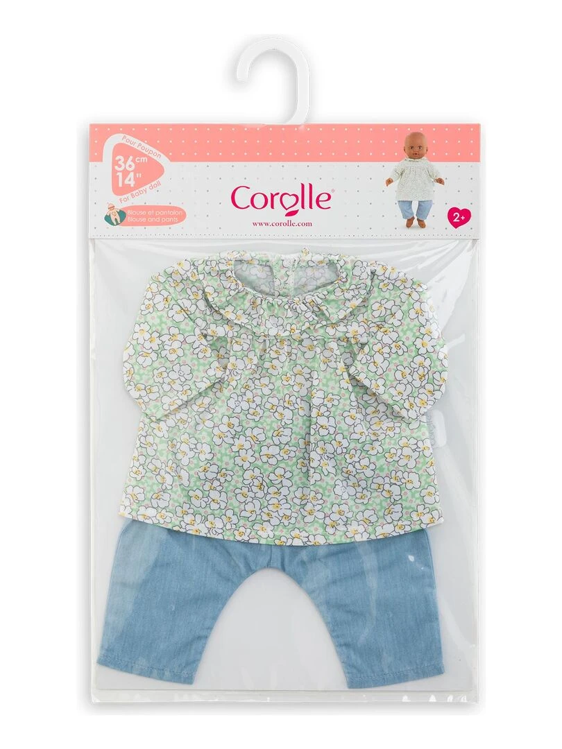 Blouse et Pantalon pour poupon 36 cm   N/A