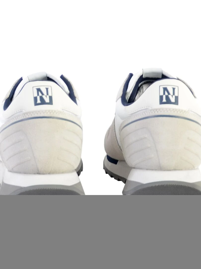 Basket Basse Cuir Napapijri Virtus   Blanc