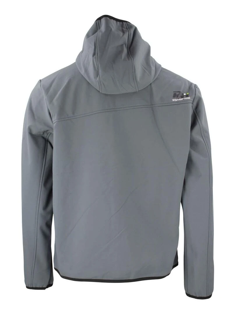 Blouson de ski garçon ECAMSO PEAK MOUNTAIN Gris