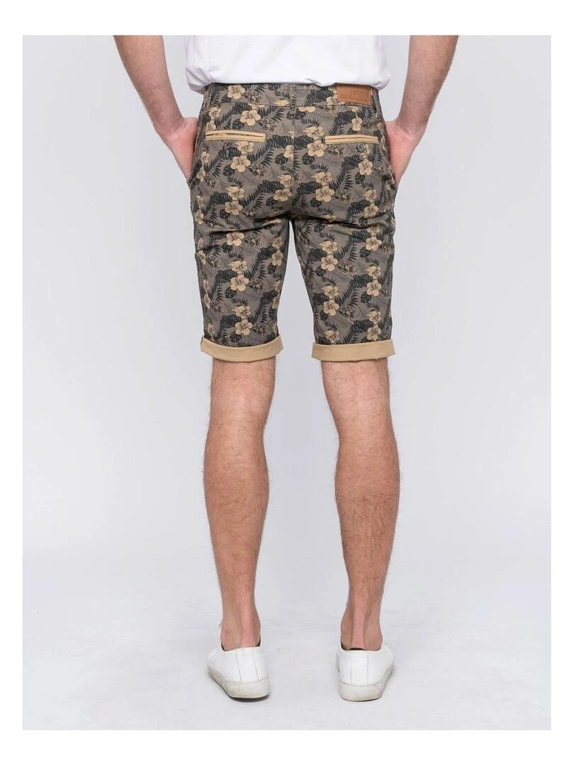 Bermuda chino motifs BOLMAK Gris