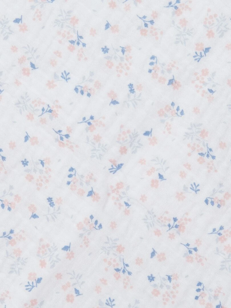 Lange en gaze de coton   Rose