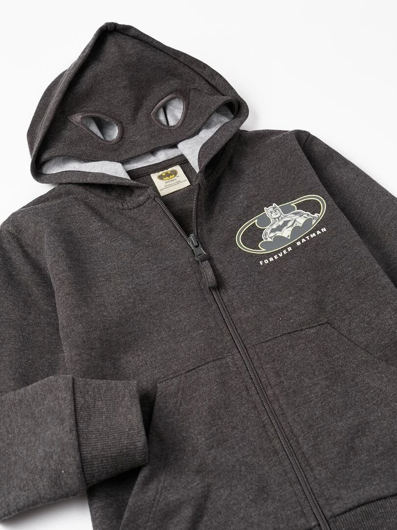 Manteau avec Capuche Masque pour Garçon 'Batman'   WARNER BATMAN   Gris foncé