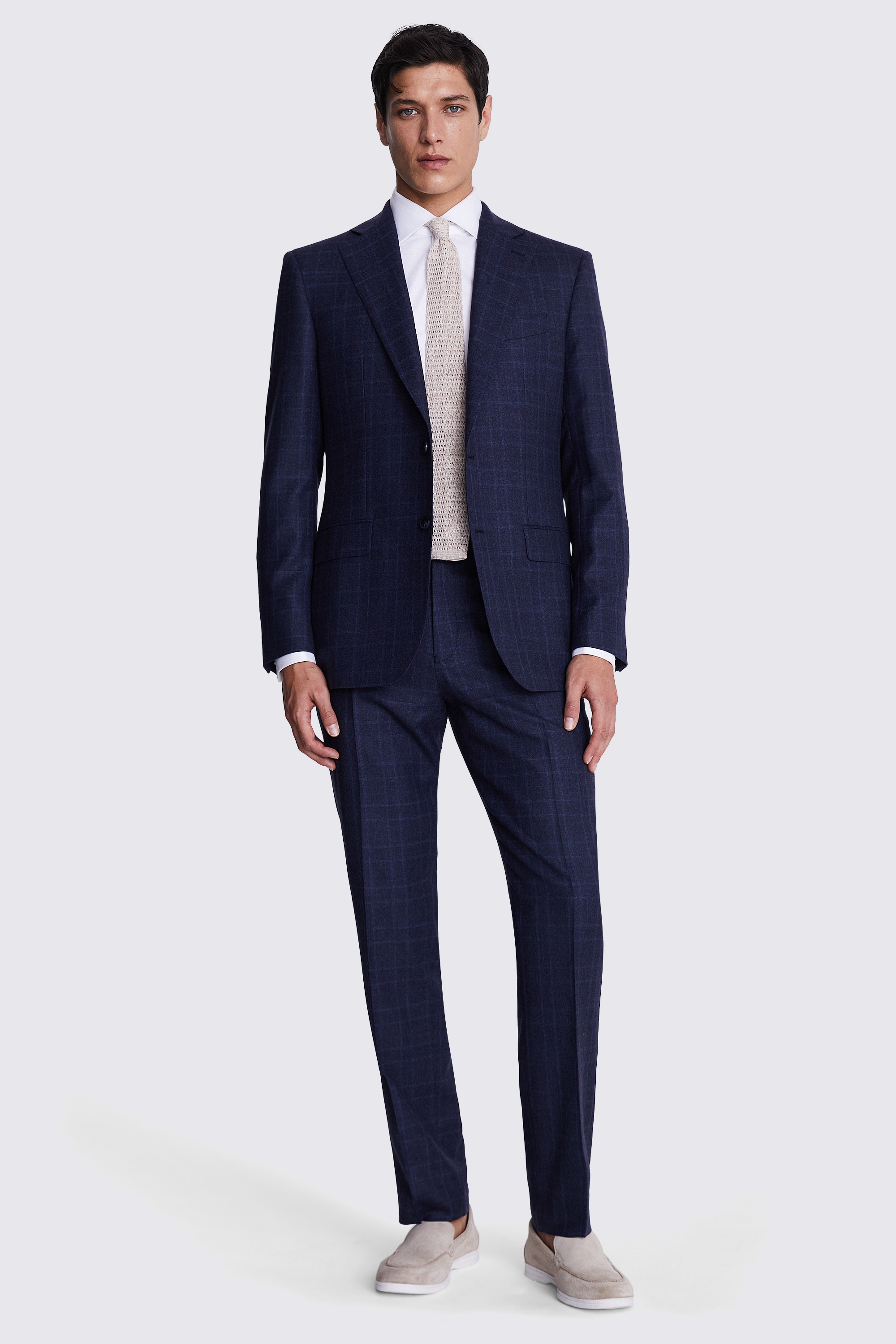 Regular Fit Blue Check Jacket Buy Online at Moss