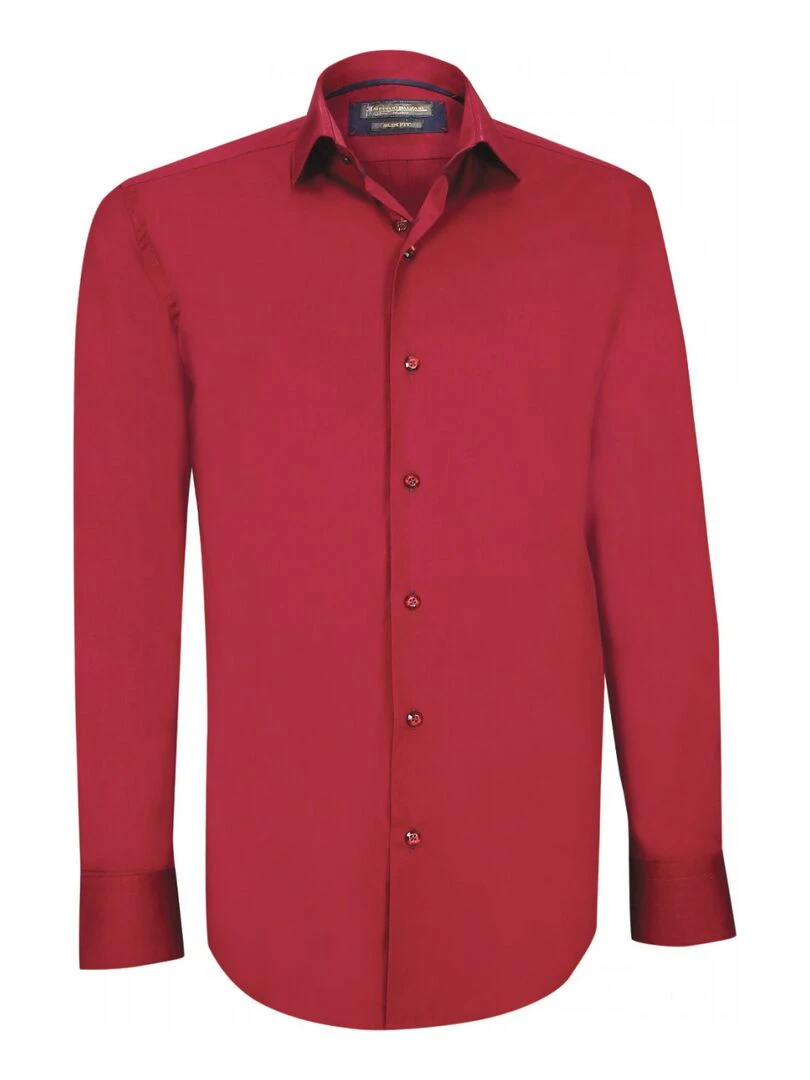 Chemise fashion LORIS Bordeaux