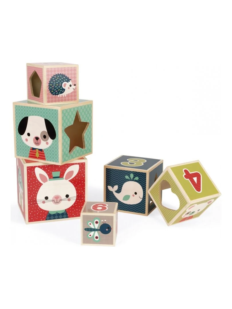 Cubes Empilables Baby Forest (6 Cubes)   N/A