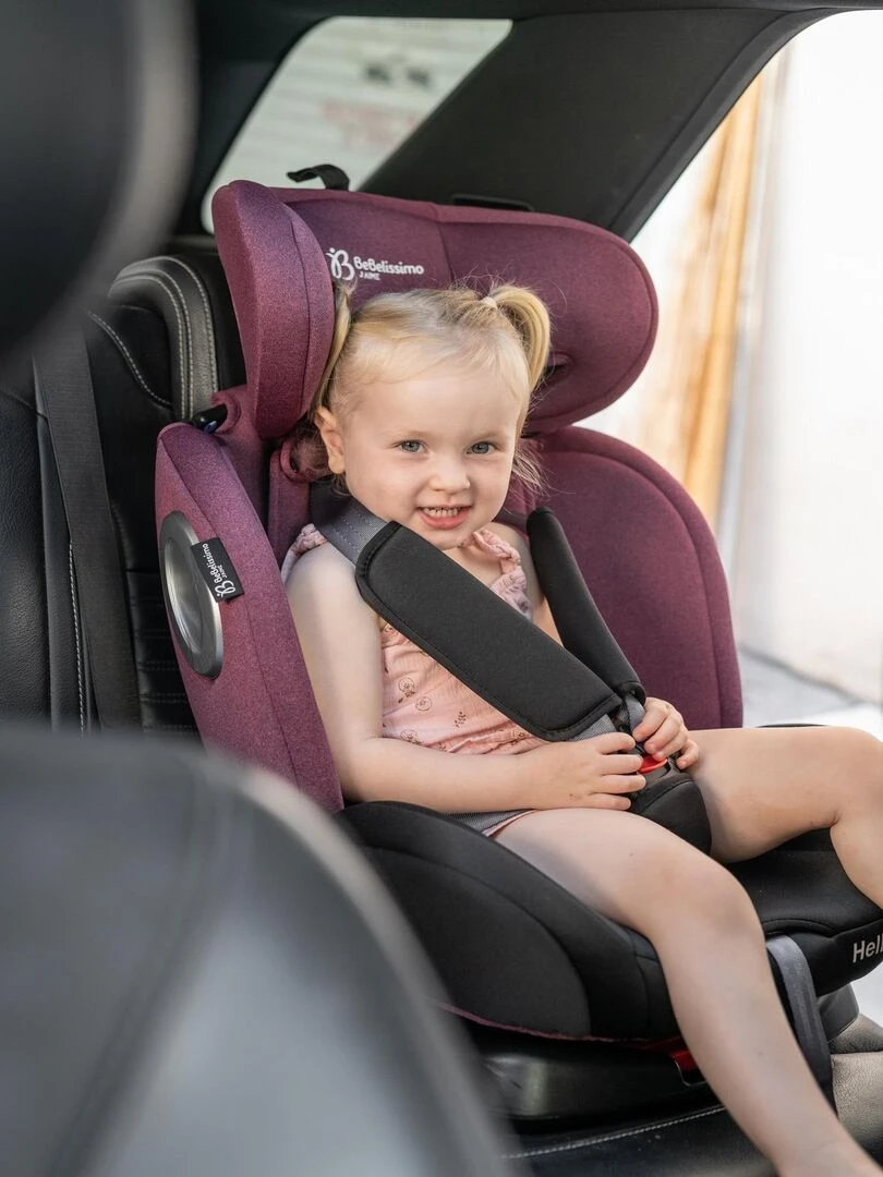 BEBELISSIMO   Siège auto Isofix   pivotant 360 °   groupe 0+/1/2/3   (0 36kg)   Hellios Plus   gray   Argent