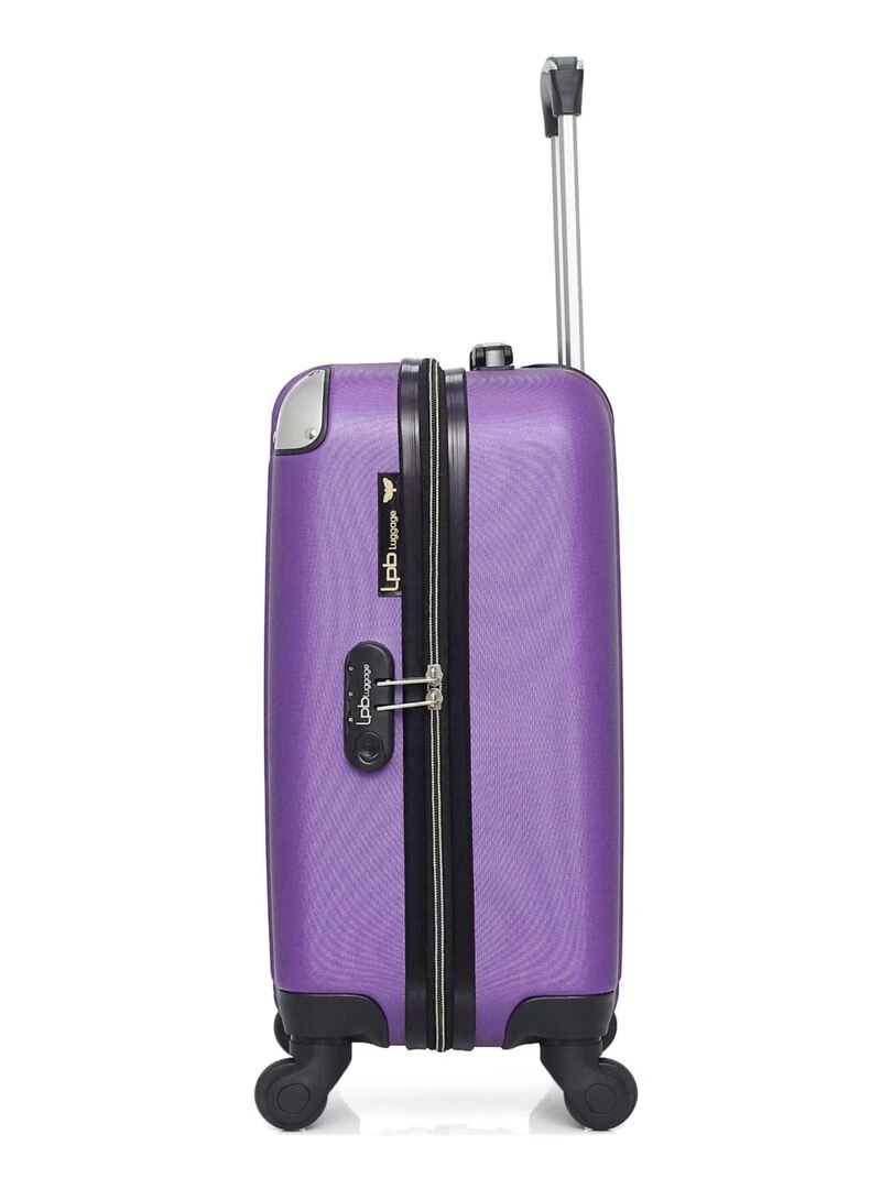 LPB LUGGAGE   VALISE CABINE ABS AMELIE E 4 ROUES 50 CM   Violet