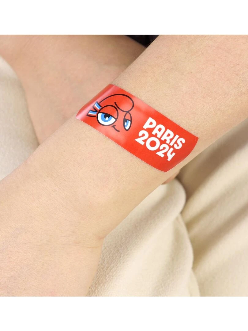 JO 2024   Boîte en métal de 24 pansements   N/A