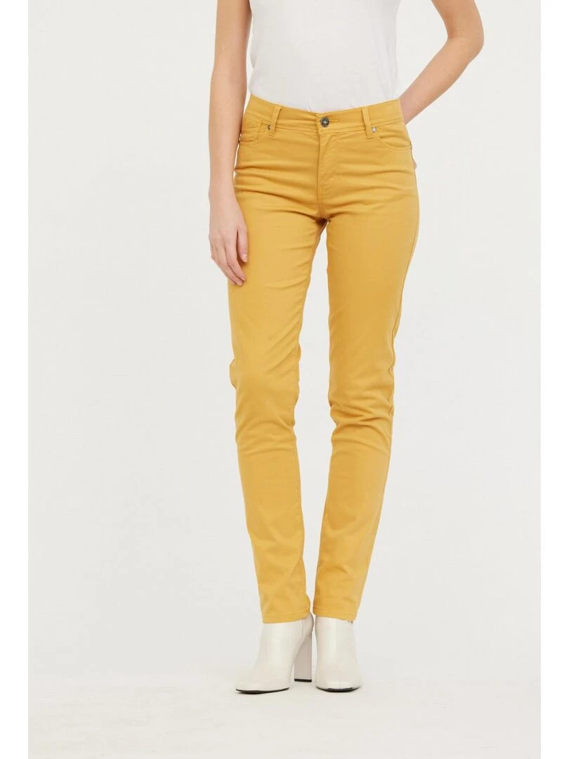 Lee Cooper Pantalon coton slim JANA Jaune