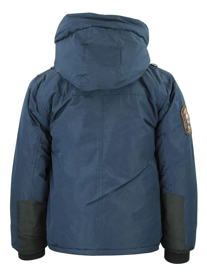 Parka de ski garçon ECAPEAK   PEAK MOUNTAIN   Bleu marine