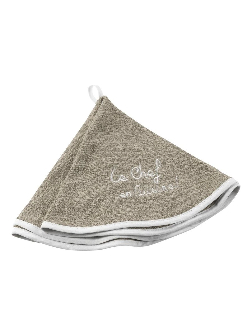 Essuie main torchon Le chef en cuisine Beige