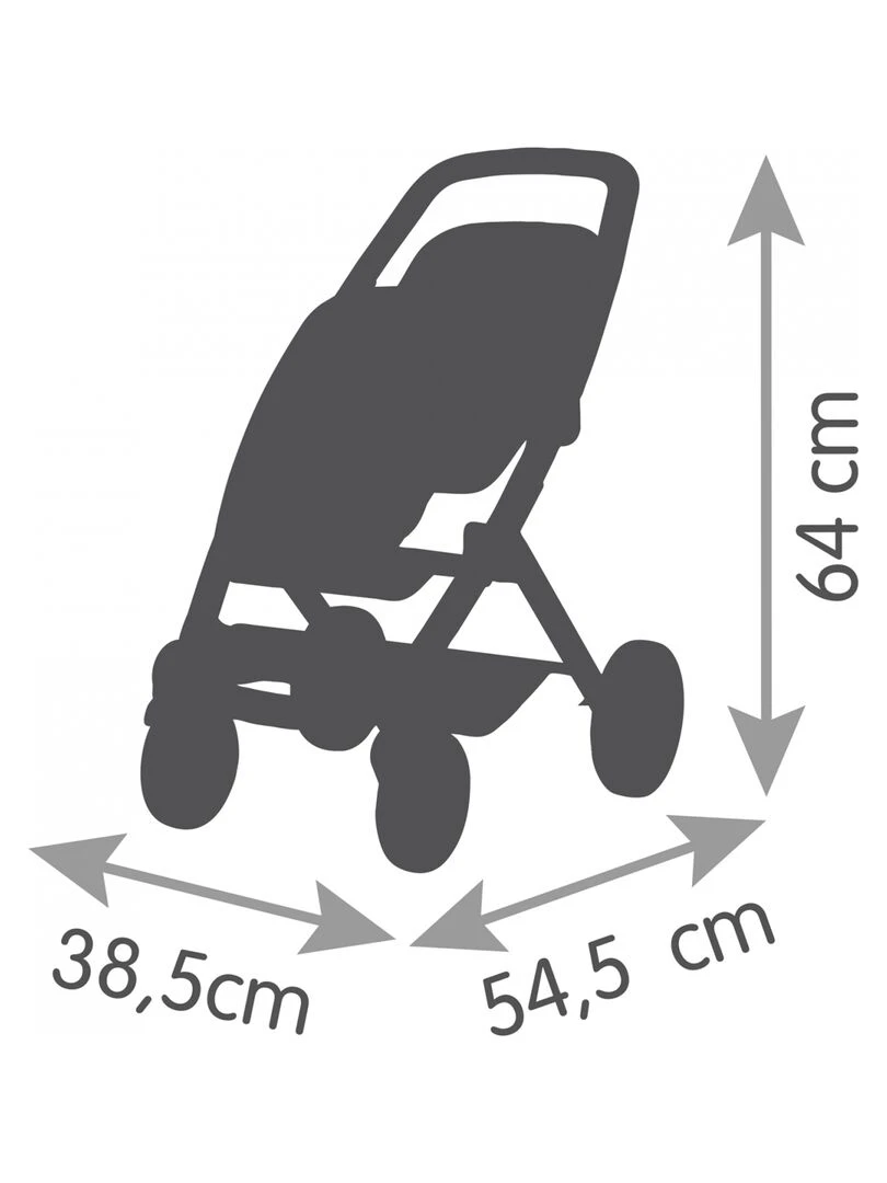Maxi Cosi Poussette pour poupée Jumeaux sauge   N/A