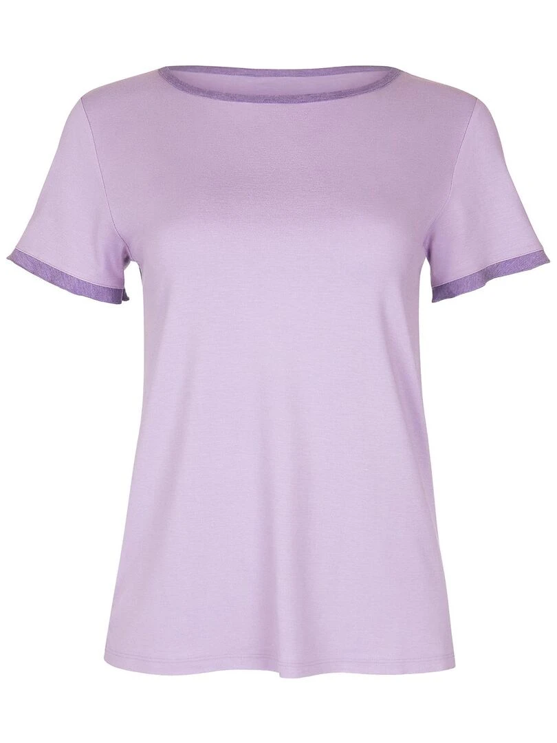 Haut pyjama t shirt manches courtes Laura   Rose