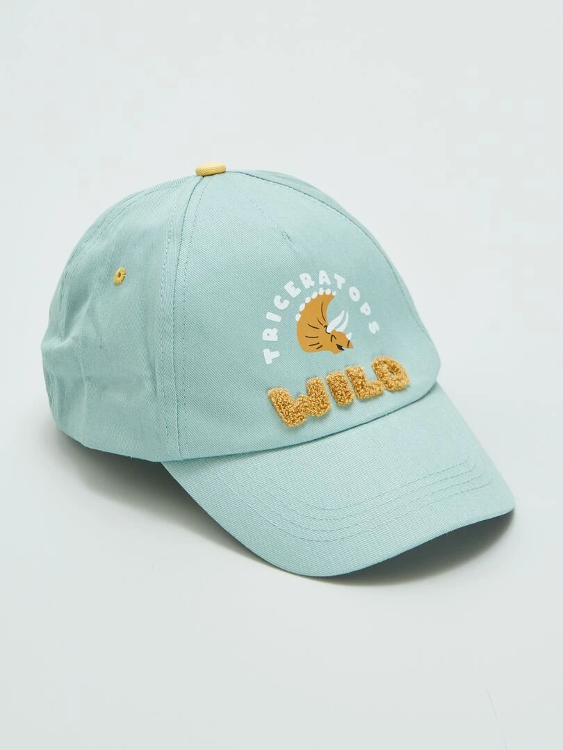 Casquette en toile Bleu