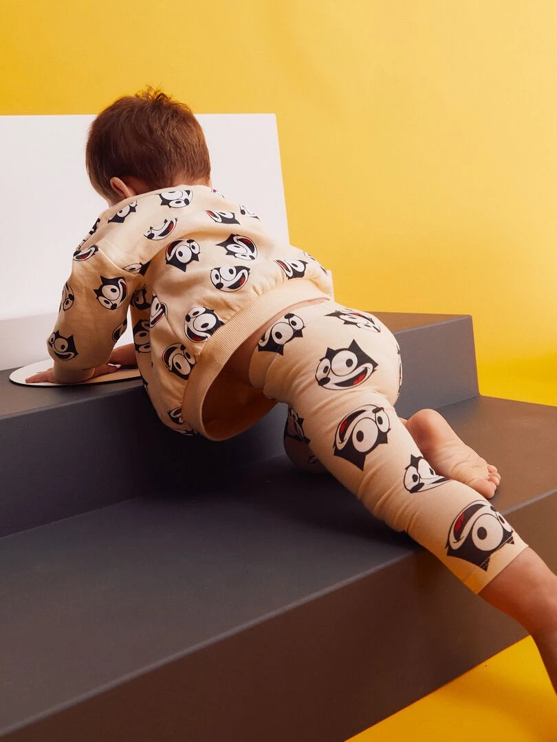 Legging 'Felix The Cat' Beige