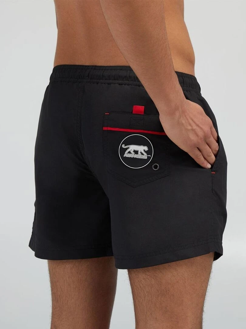SHORT DE BAIN BRAND Airness   Noir