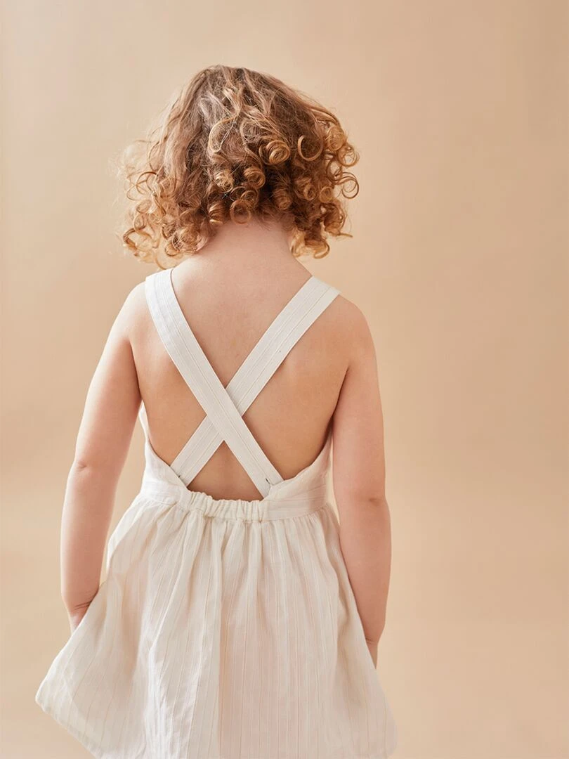 Robe à bretelles    Noukie's   Blanc