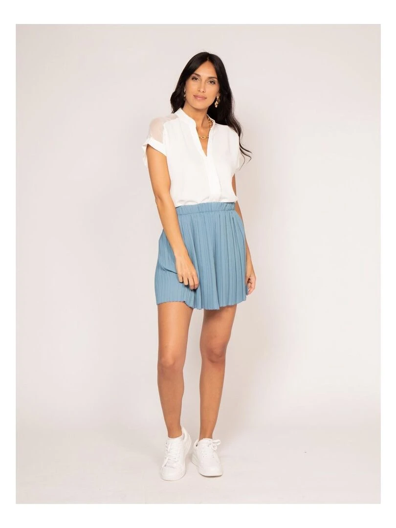 Blouse manches courtes FORCA   Blanc