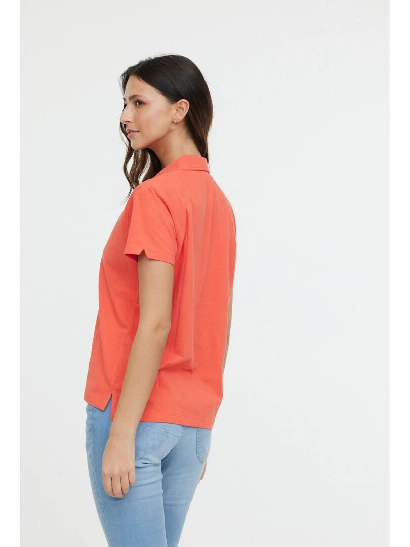 Lee Cooper   Polo manches courtes coton regular BEA   Orange