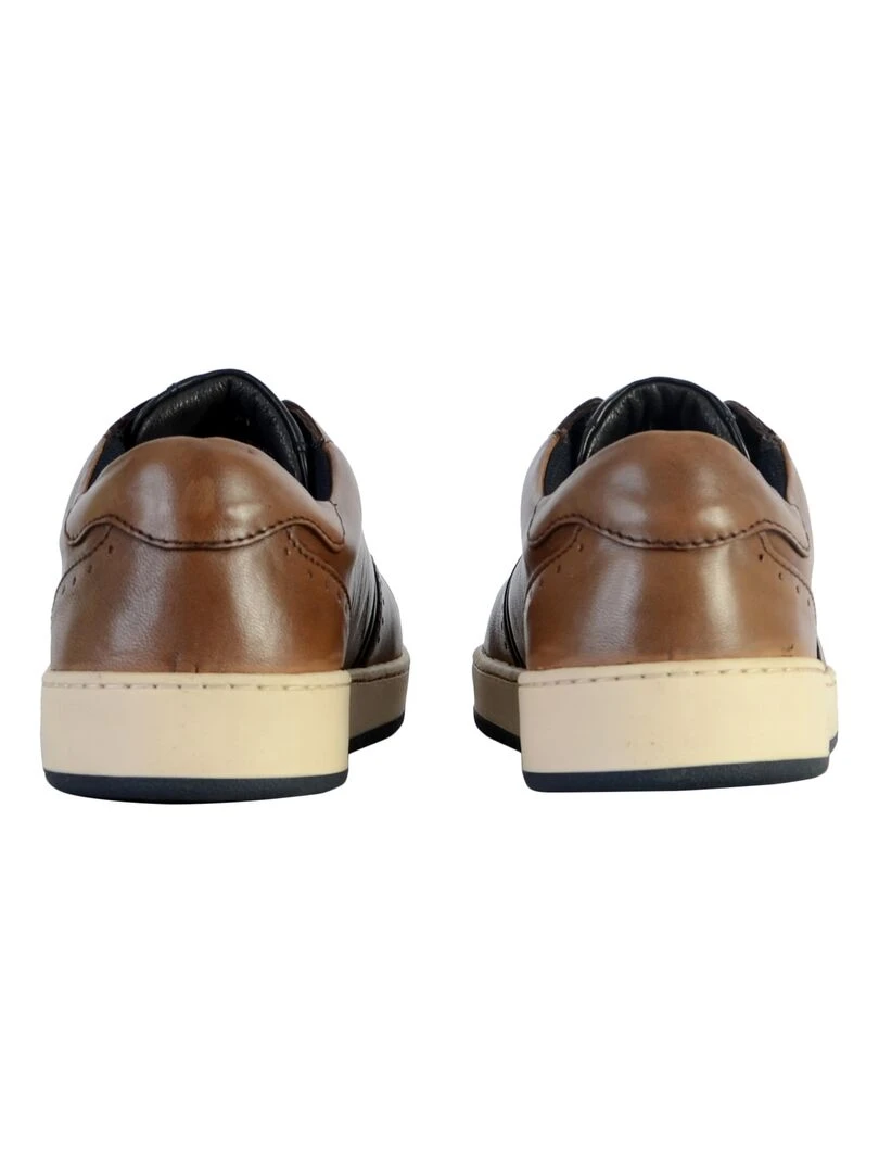 Basket Cuir Redskins Chaleur   Bleu