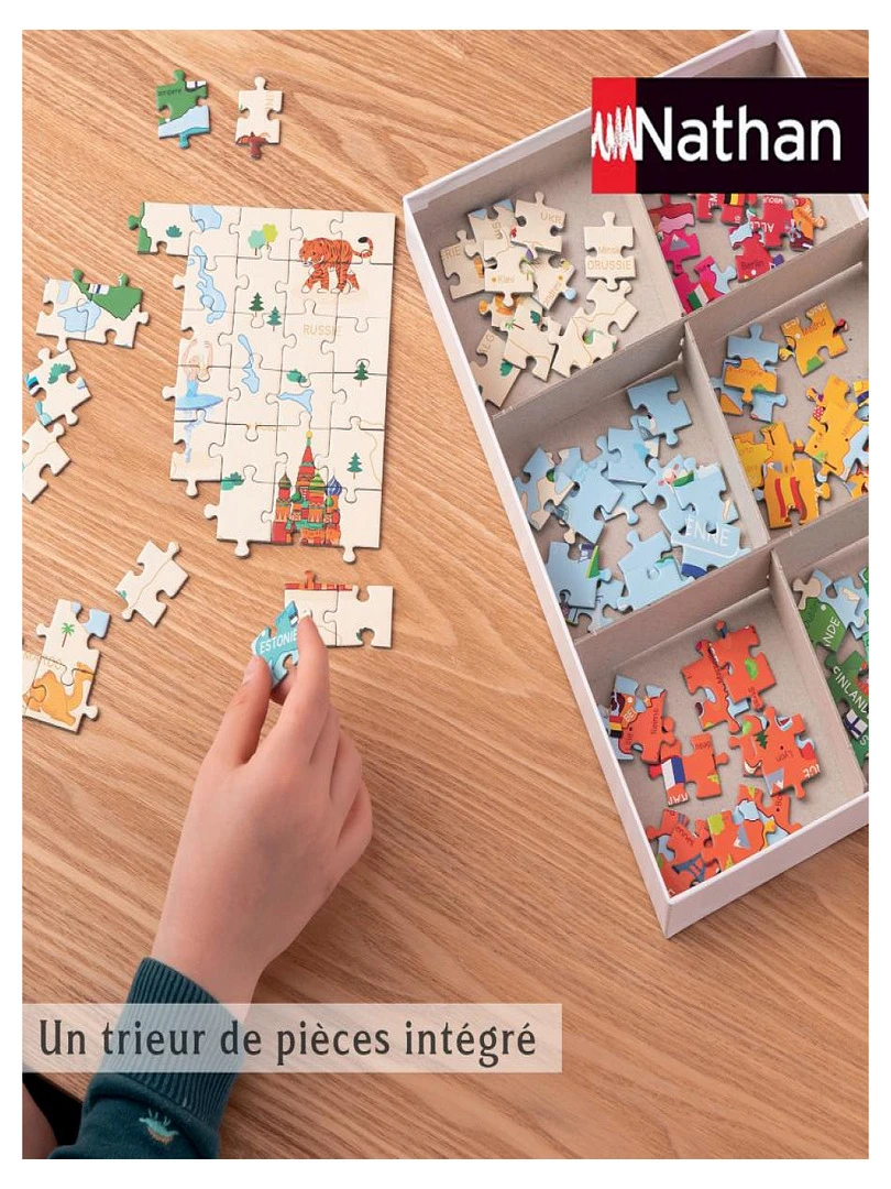 Puzzle 250p Carte D'europe   N/A