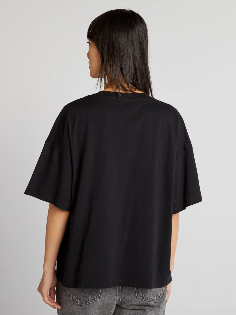T shirt 'Def Leppard'   noir