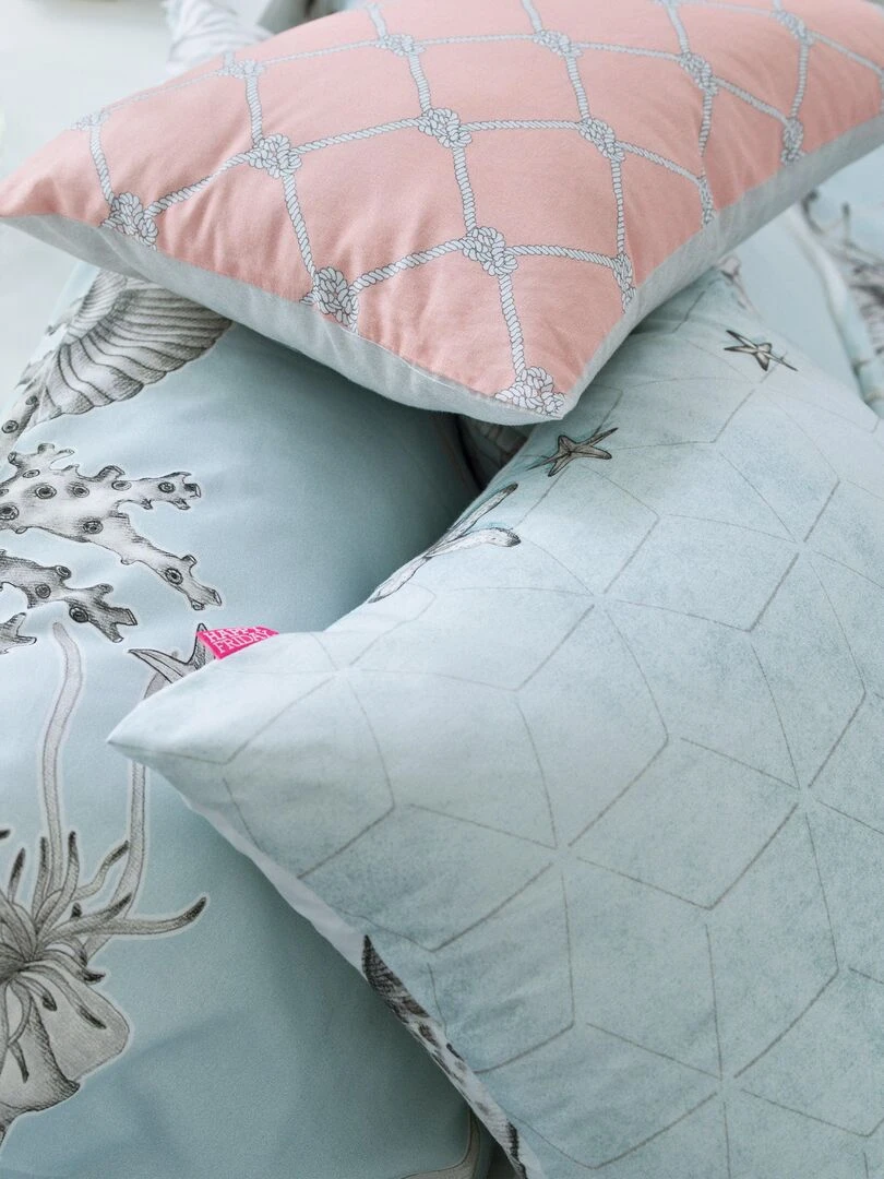 Housse de couette Coral reef "Happyfriday"   Blanc