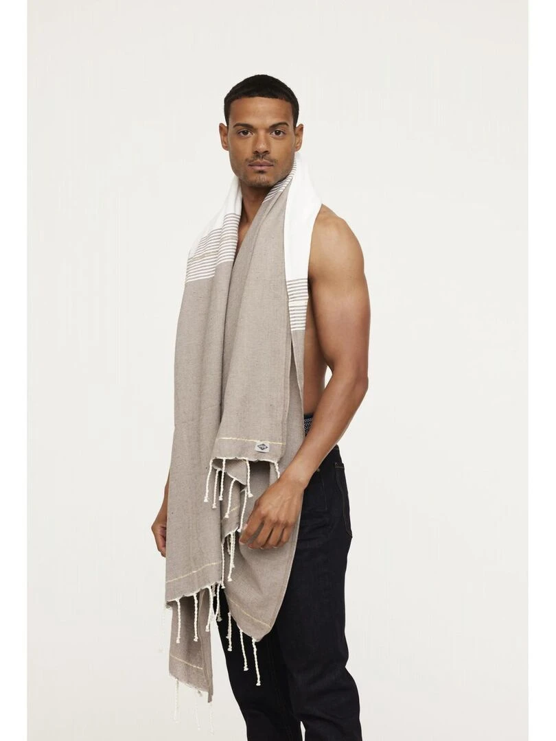 Lee Cooper Fouta coton ITTA Beige