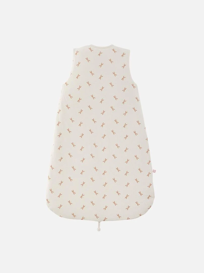 Gigoteuse 70 cm imprimé libellules en jersey    Noukie's   Blanc