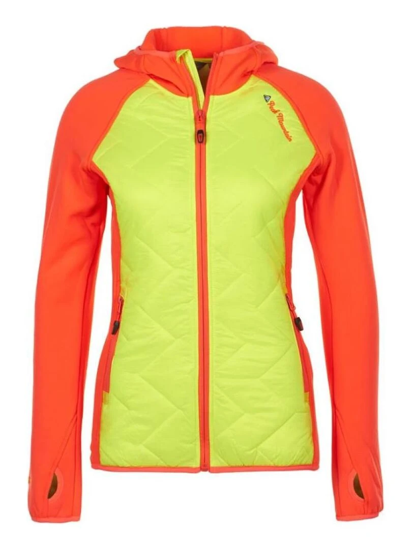 Blouson polarshell femme ACERLA Jaune