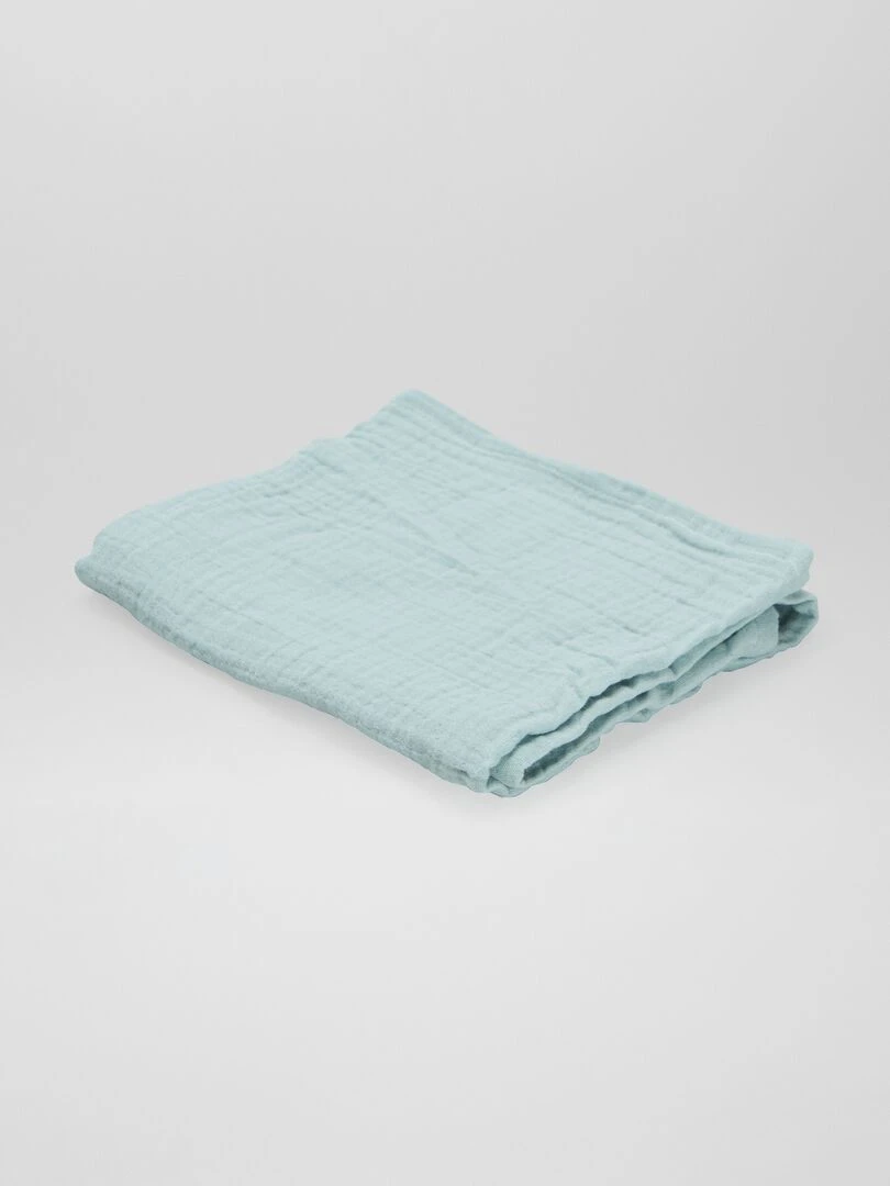 Lot de 3 langes   Bleu/vert/blanc