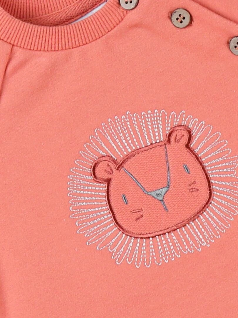 Sweat lion  terracotta   Noukie's   Rouge