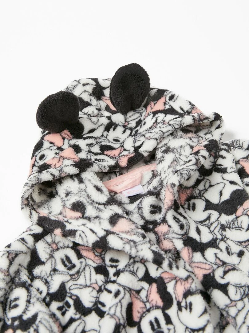Robe de Chambre à Capuche Fille 'Minnie'   DISNEY   Blanc