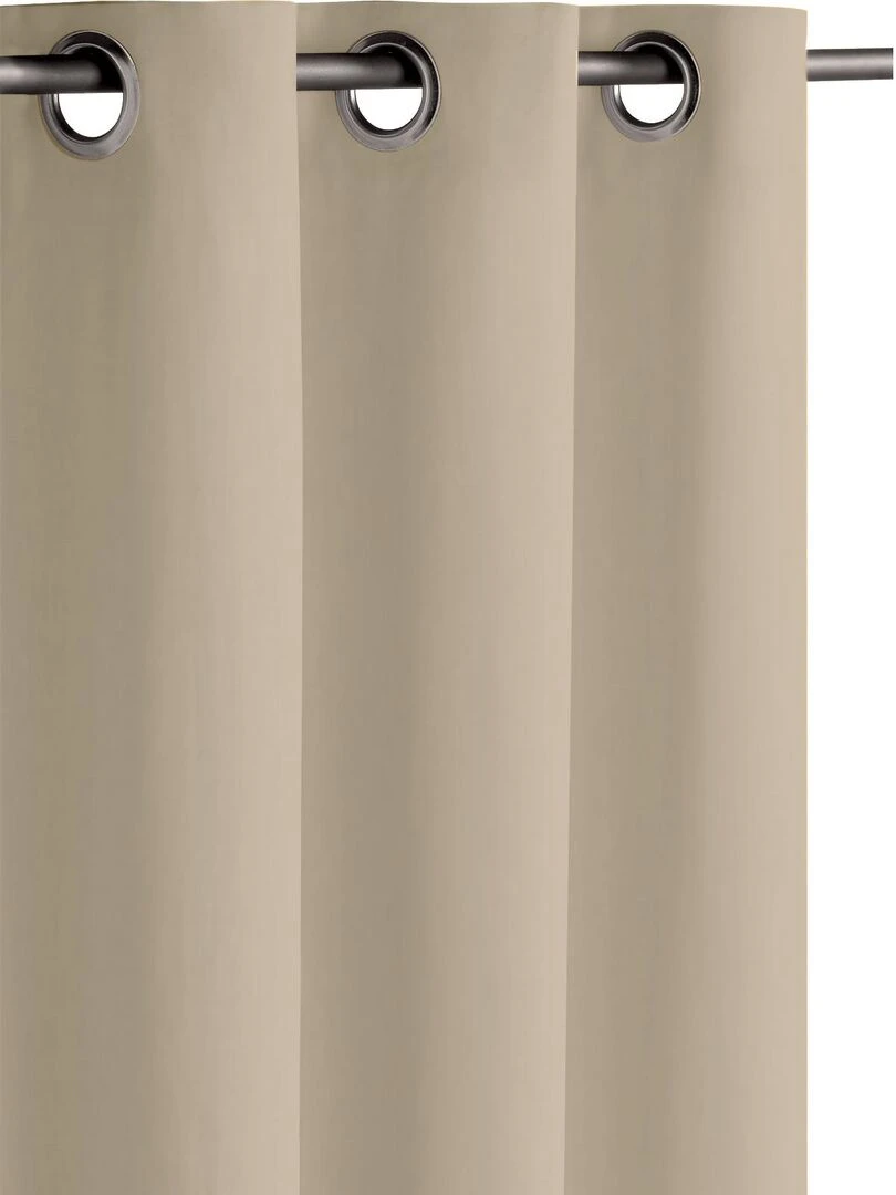 Rideau occultant 140x260 cm Lin Beige