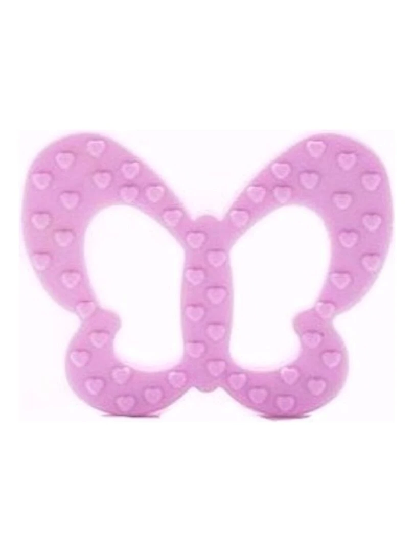 Jouet de Dentition Non Toxique Papillon Violet